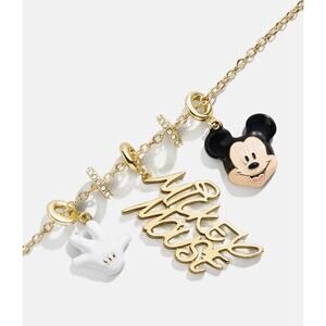 Baublebar Disney Mickey Mouse Cluster Charm Necklace New with Tags